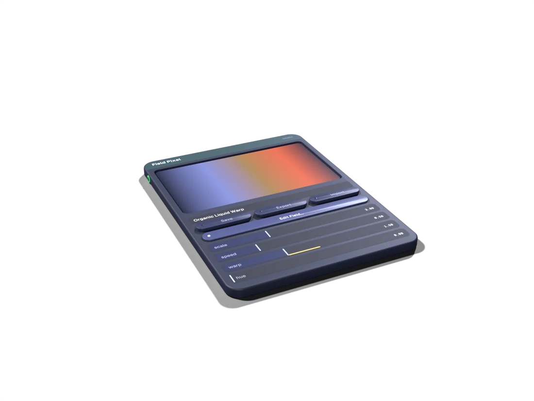 A 3D render of the Field Pixel node