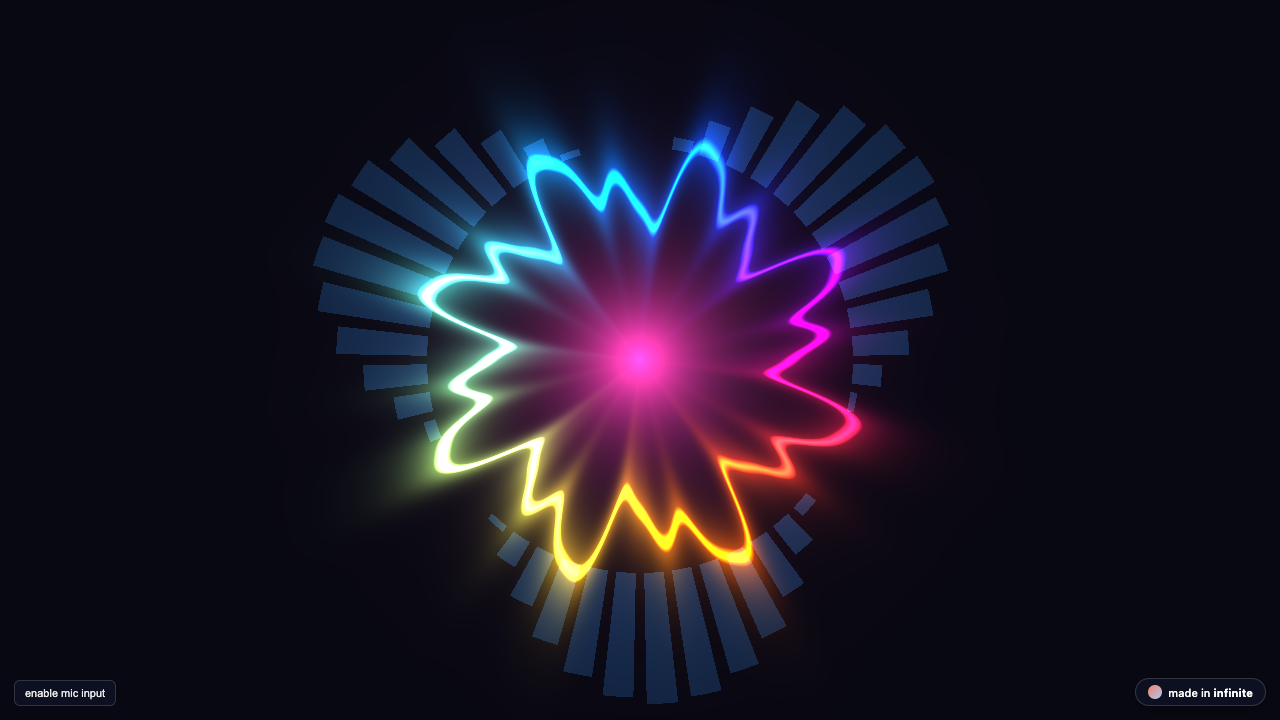 real-time 48khz audio dsp register waveform visualization in infinite