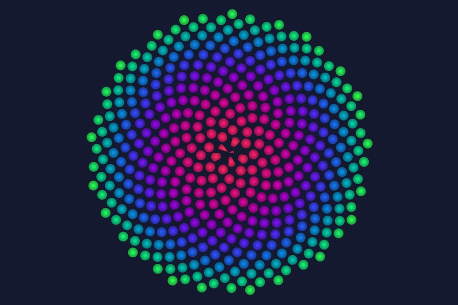 Preview of Phyllotaxis Bloom
