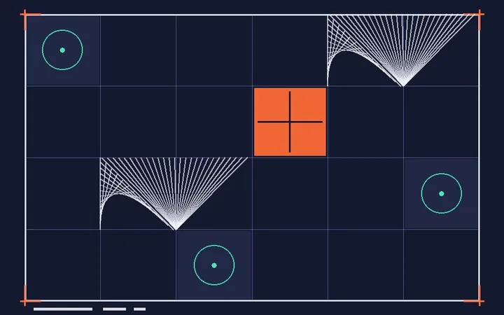 Preview of Neo-Brutalist Grid Matrix