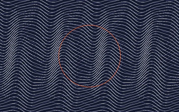 Preview of Op Art Kinetic Wave Moire