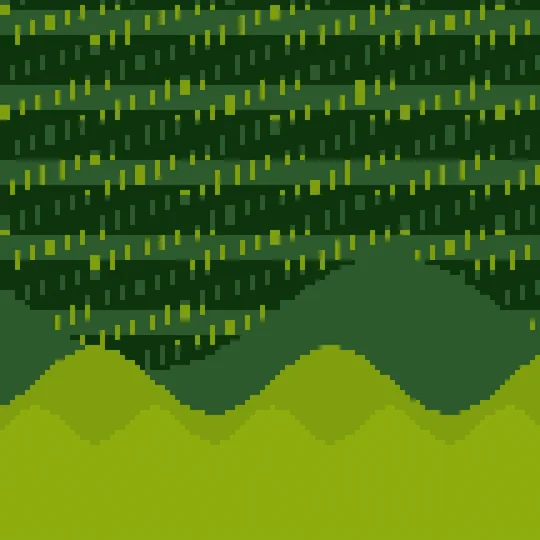 Preview of Pixel Art 8-Bit Scanline Scroller