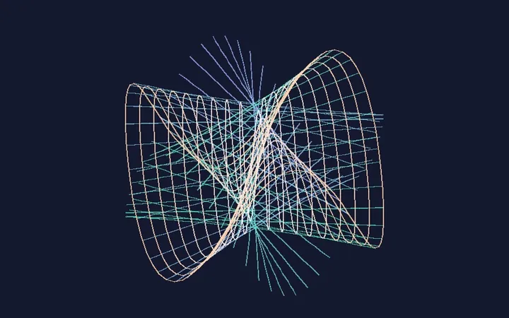 Preview of Plücker's Conoid 3D