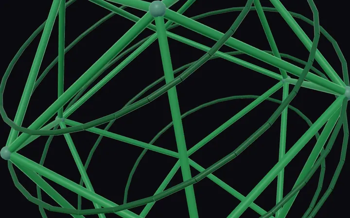 Preview of Vector Wireframe Geodesic Sphere 3D