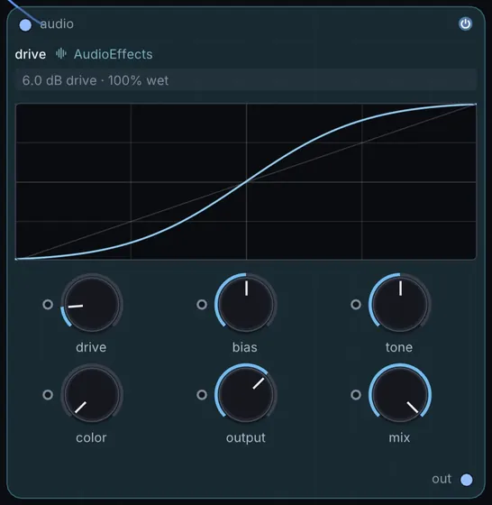 The Drive node in Infinite.