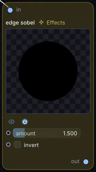 The Edge Sobel node in Infinite.