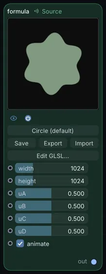 The Formula node in Infinite.
