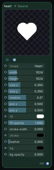 The Heart node in Infinite.