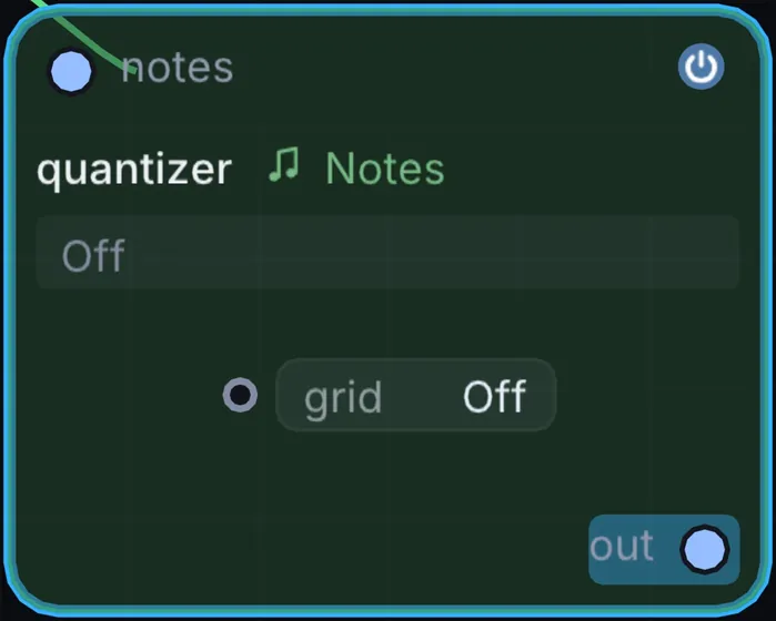 The Quantizer node in Infinite.