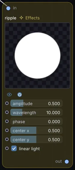 The Ripple node in Infinite.