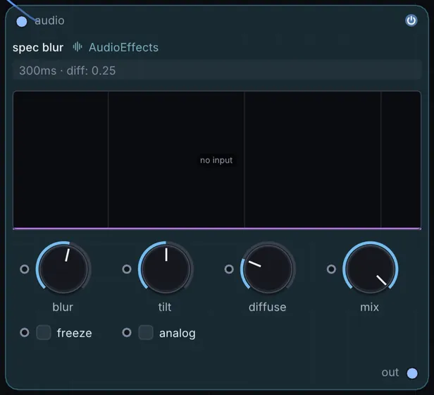 The Spec Blur node in Infinite.