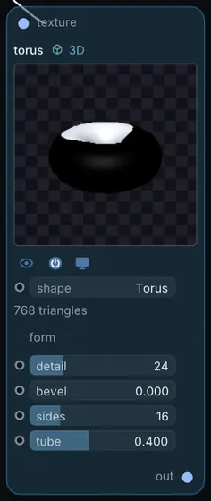 The Torus node in Infinite.